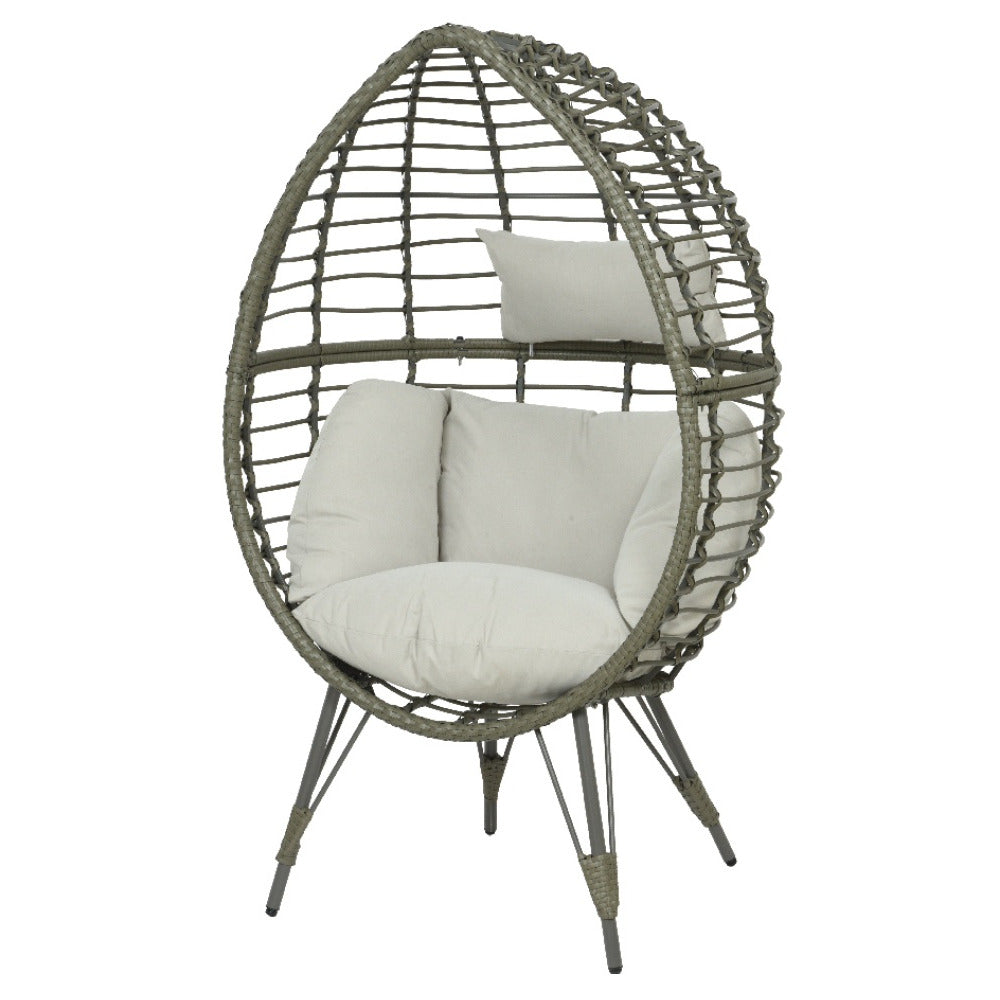 Palermo Wicker Standing Egg Chair Topline Group