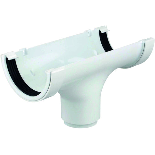 Rainwater RoundLine OsRRL PVC-U Running Outlet White 112mm