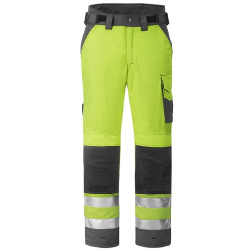 Snickers - High-Vis Winter Trousers Class 2 - High vis yellow\\Steel grey