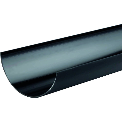 Rainwater RoundLine OsRRL PVC-U Gutter Black 112mm L=4