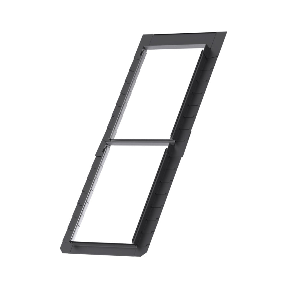 Velux Duo slate flashing, 100mm gap