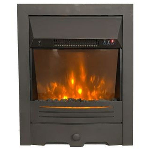 16\ Electric insert fire Black - 1.9Kw