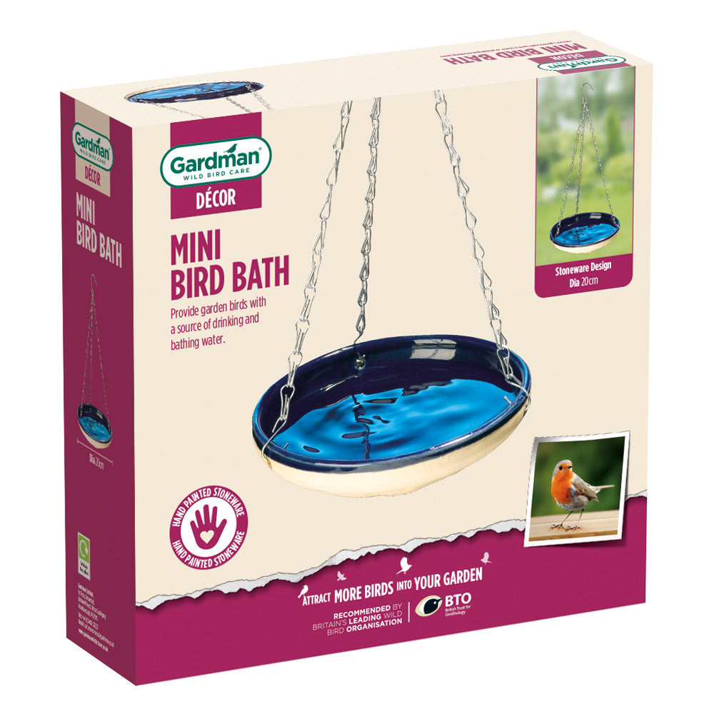 Gardman Mini Hanging Bird Bath