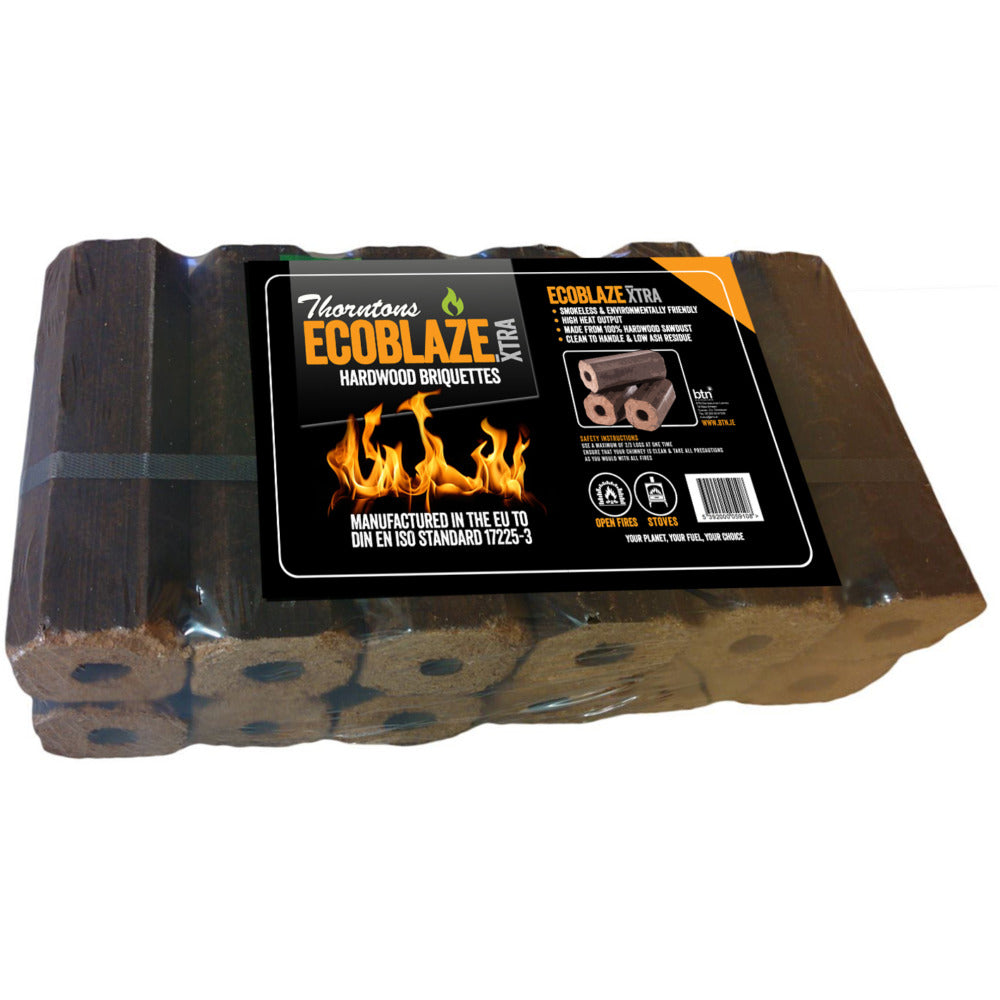 Xtra Hardwood Briquettes - 10kg- 12 Pack