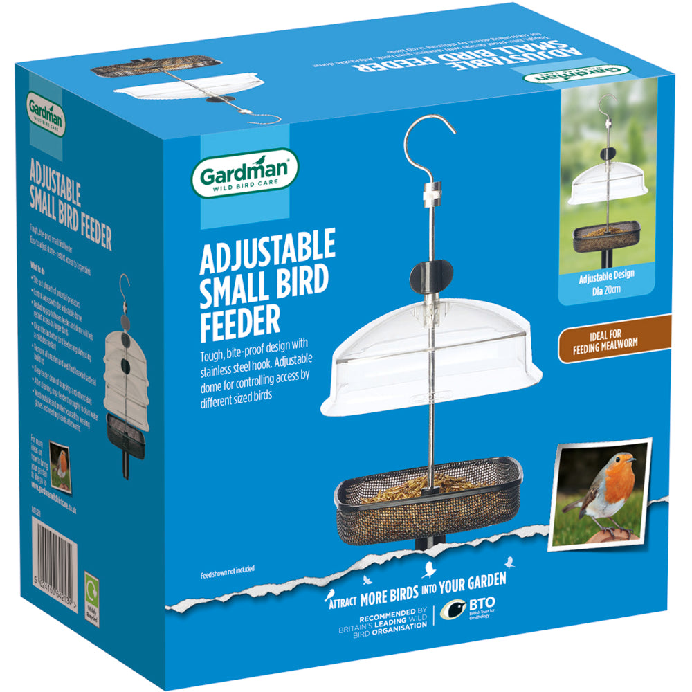 Gardman Adjustable Small Bird Feeder