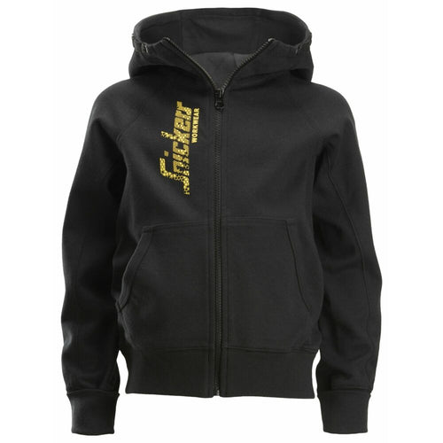 Snickers - Junior Logo Full Zip Hoodie - Black