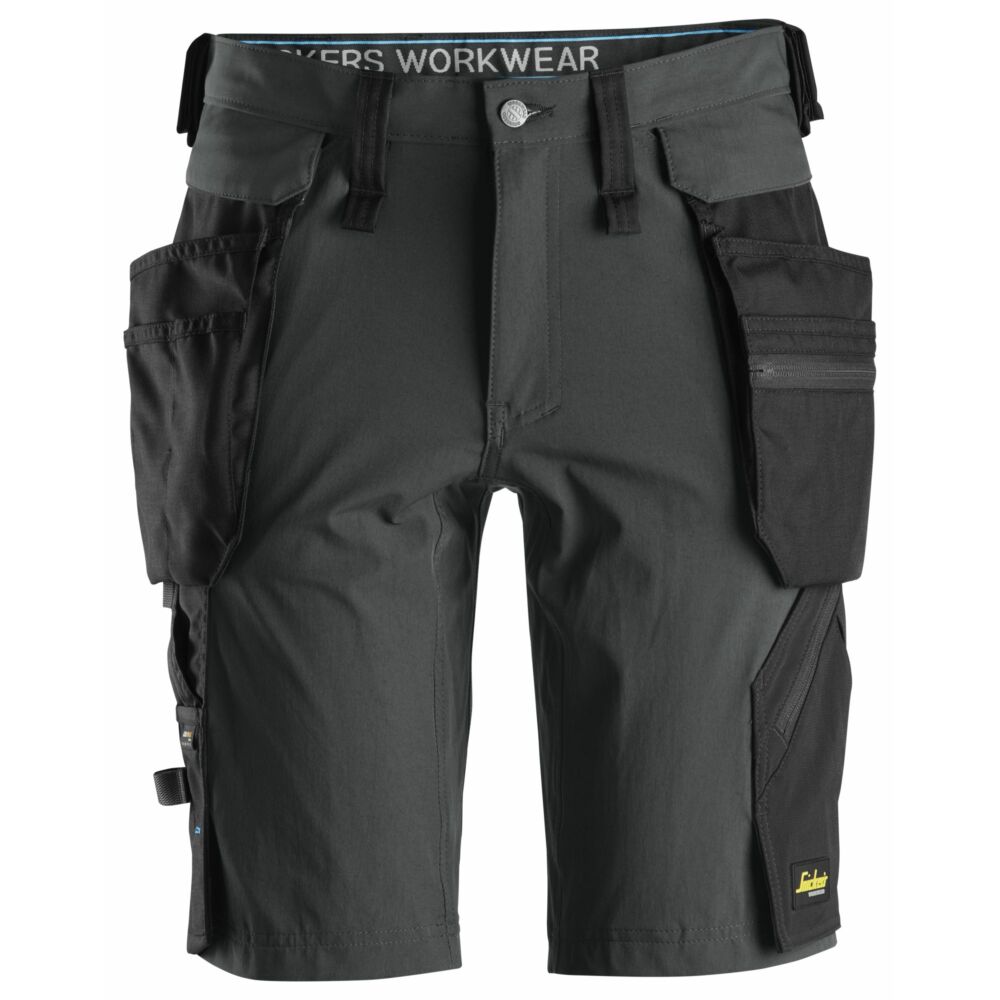 Snickers - Shorts+ Detachable Holster Pockets - Steel grey\\Black