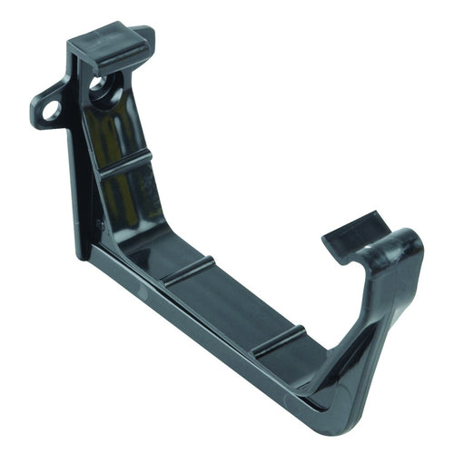 Rainwater SquareLine OsRSq PVC-U Gutter Support Bracket Black 100mm