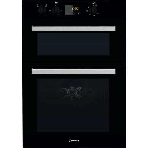 Indesit Built In Electric Double Oven IDD 6340 BL