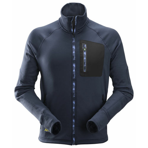 Snickers - FlexiWork, Stretch Fleece Jacket - Navy\\Black