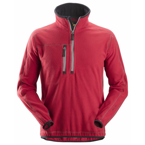 Snickers - A.I.S 1/2 Zip Pullover - Chili red
