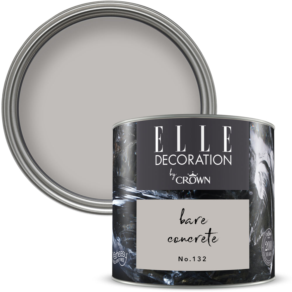 Crown Elle Flat Matt Bare Concrete 125ml