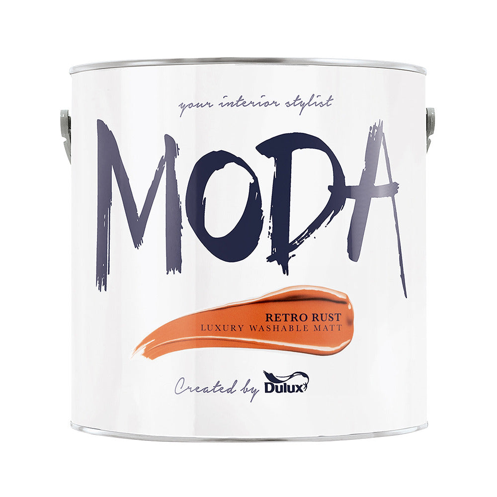 Dulux Moda Matt Retro Rust 2.5L