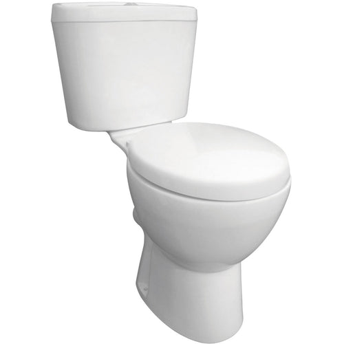 Bathroom Studio Vida Comfort Height WC-To-Go Complete with Seat & Cover