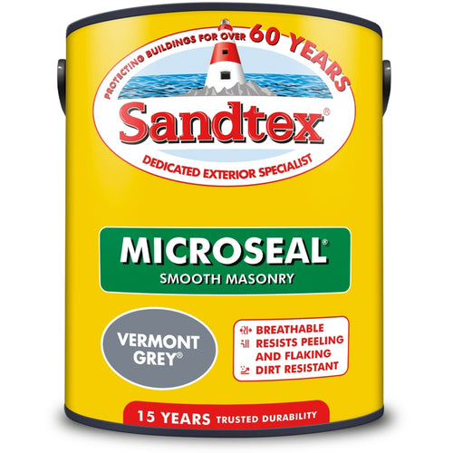 Sandtex Microseal Smooth Masonry Vermont Grey 5L