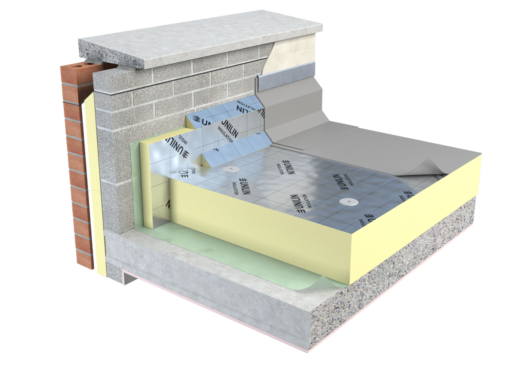 Thin-R FR/ALU Flat Roof