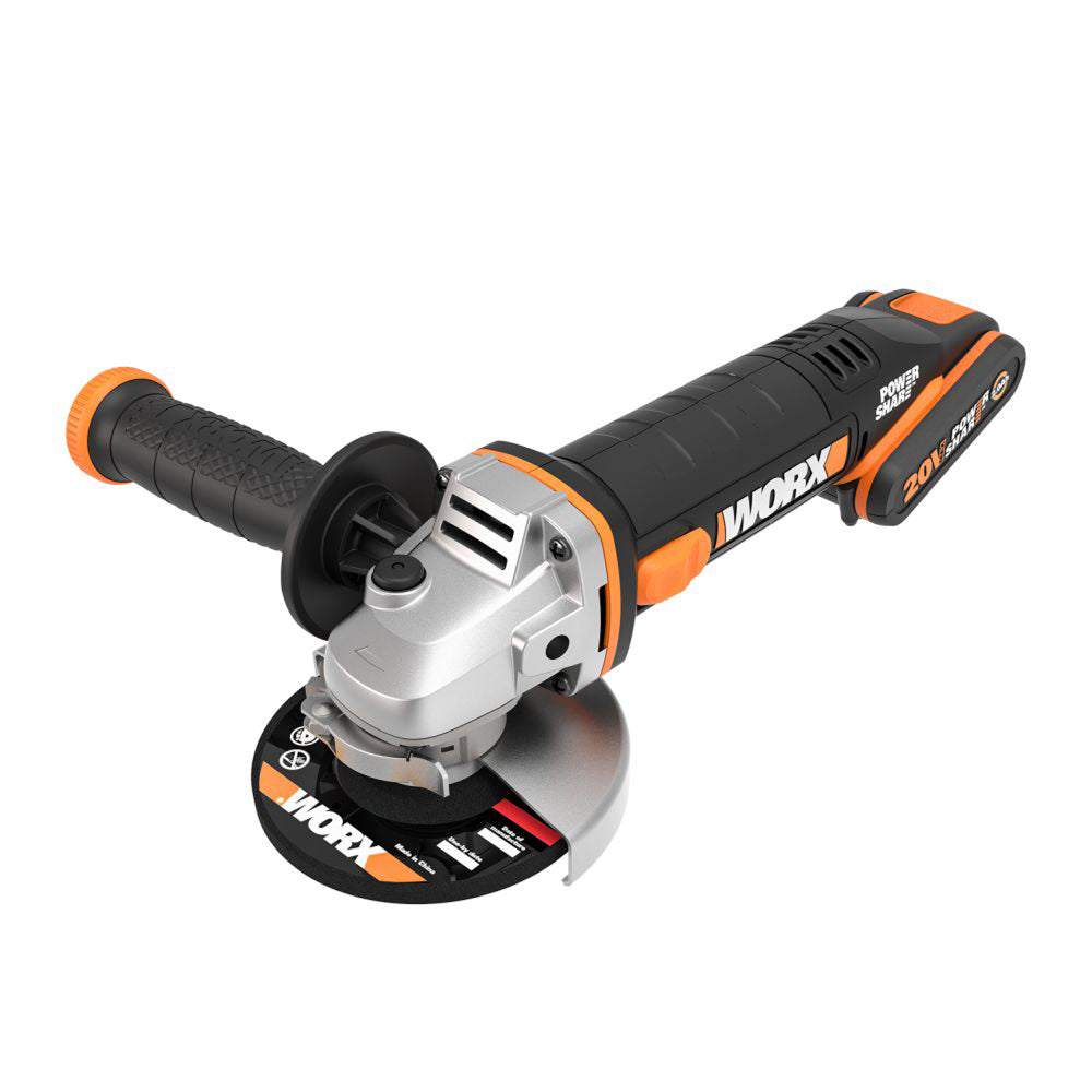 WORX WX800 20V/115mm Angle Grinder