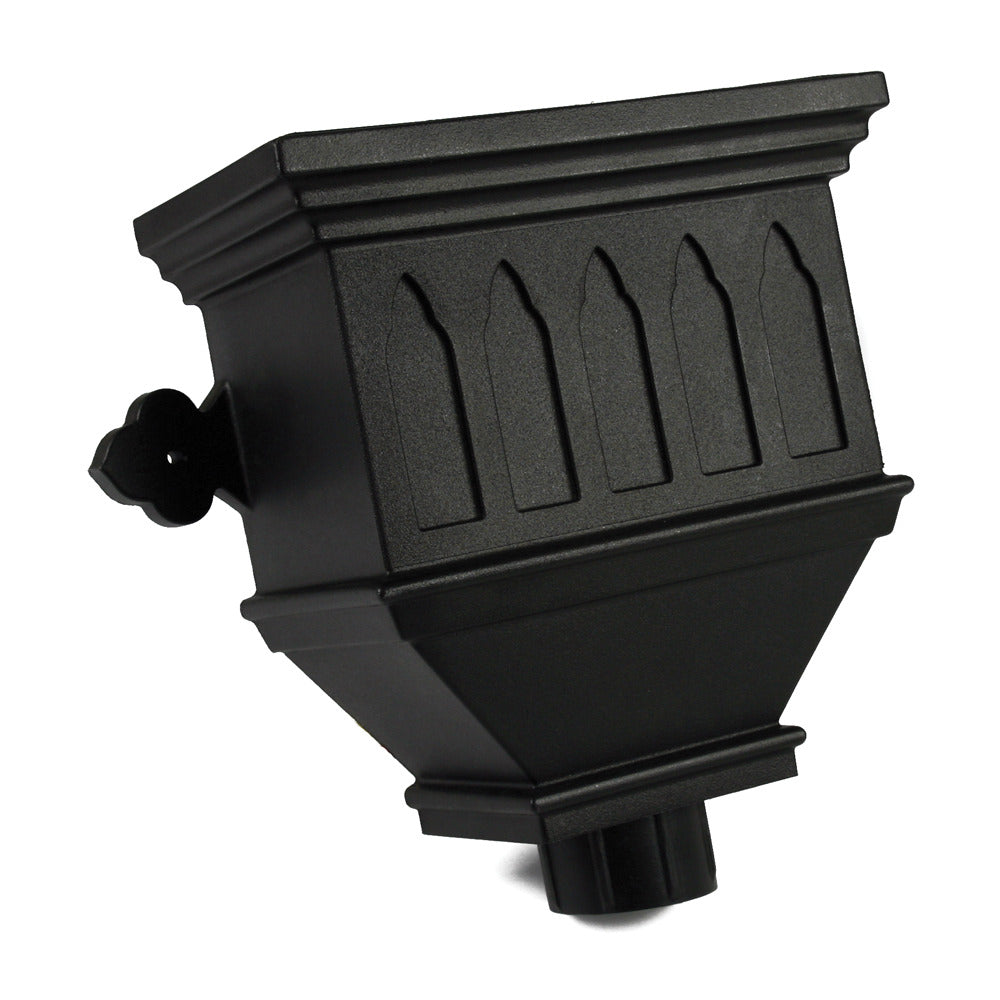 Brett Martin - 100mm x 75mm Cast Iron Style Lge Bath Hopper Plain