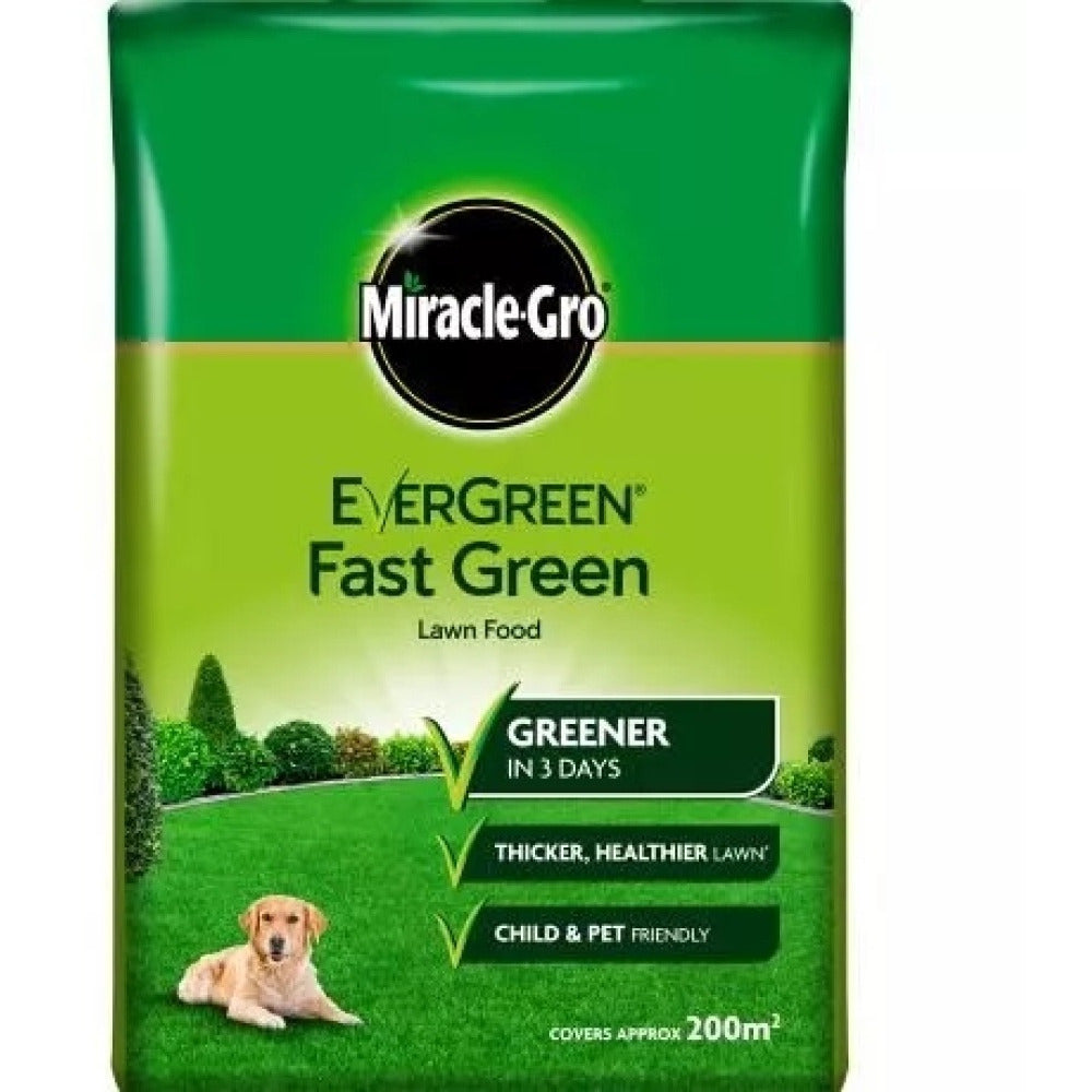 Miracle-Gro Fast green lawn food spreader 200m2