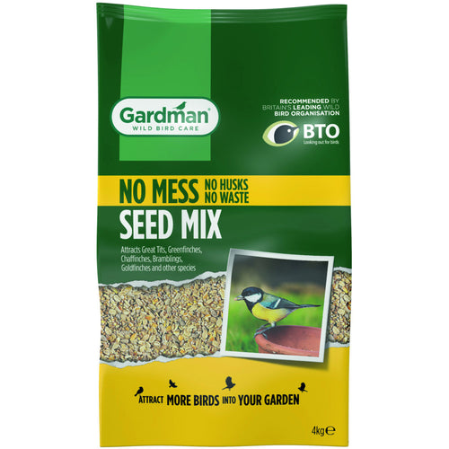 Gardman No Mess Seed Mix 4kg