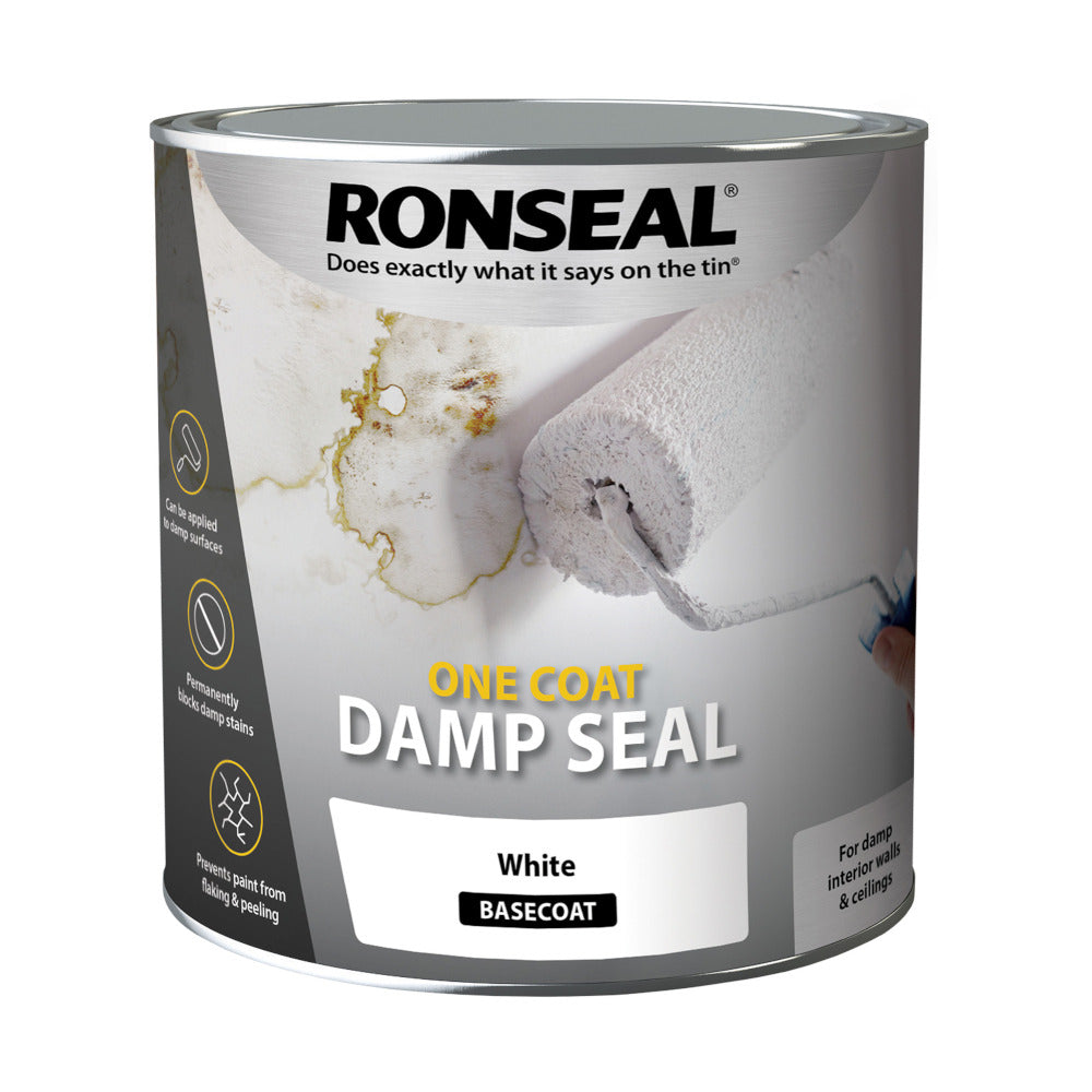 Ronseal One Coat Damp Seal White 2.5L