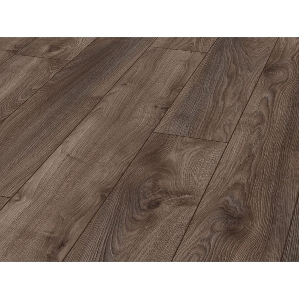 Mammut Long Plank Macro Oak Brown Laminate Flooring AC5 12mm