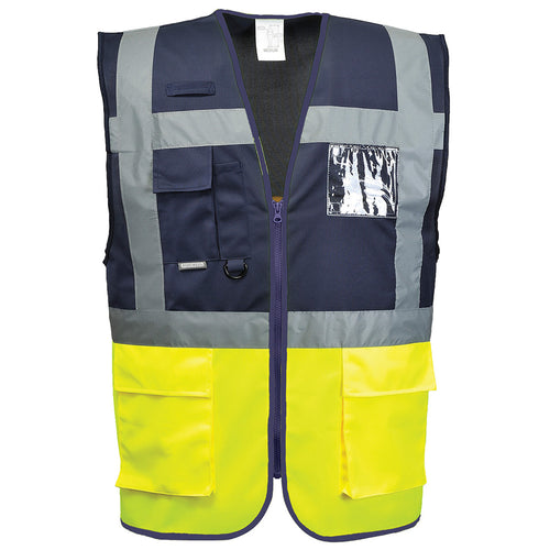 Portwest  - Paris Executive Vest - Yellow/Navy