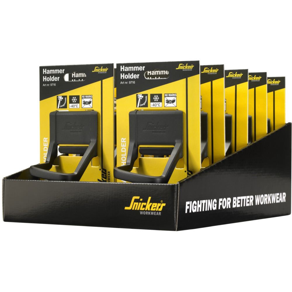 Snickers - Hammer Holder - Display Box 10 pcs - Black