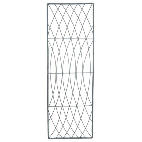 Smart Garden - Rot-Proof Faux Willow Trellis Rectangular 1.2m x 0.45m - Slate