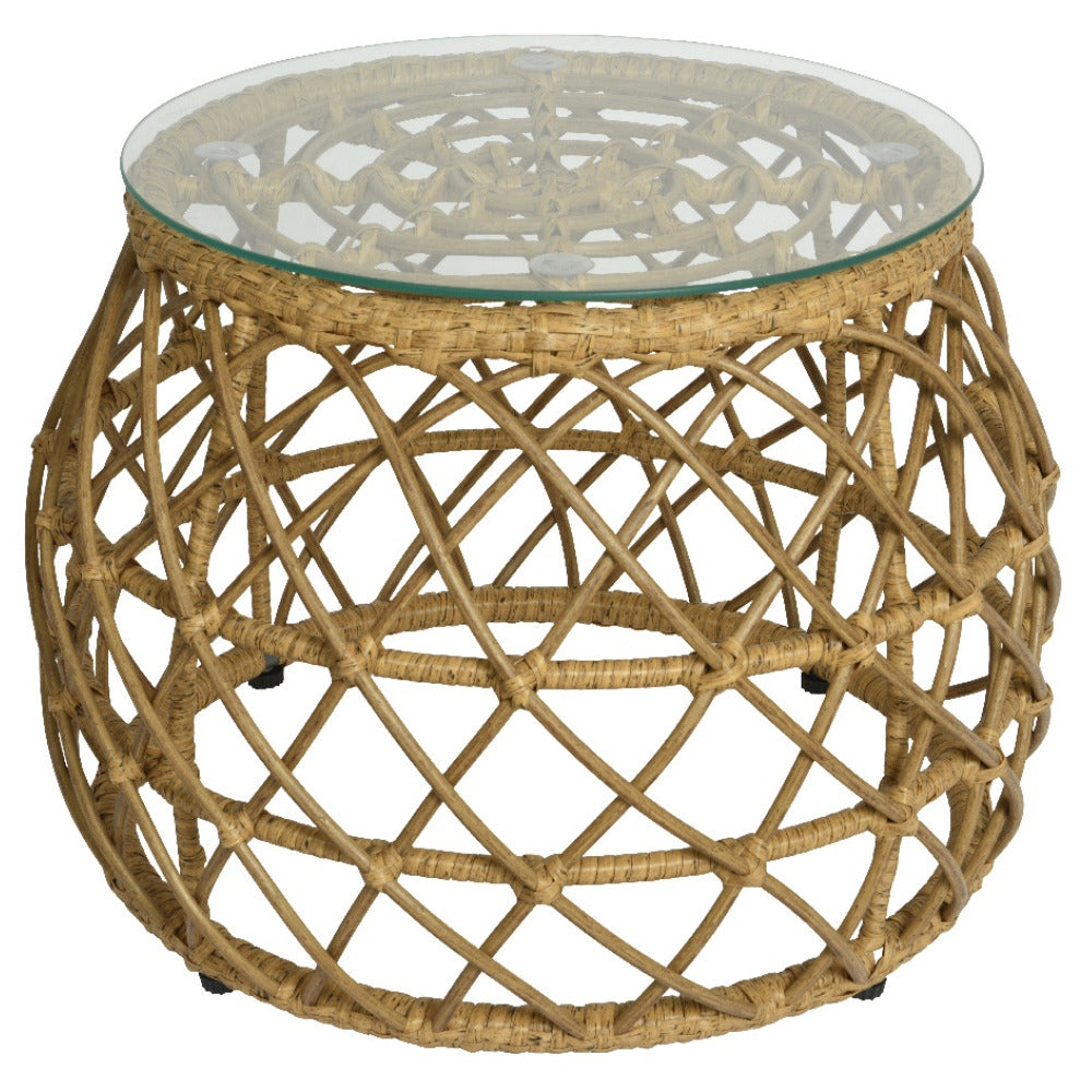 Kaemingk Verona Wicker Side Table