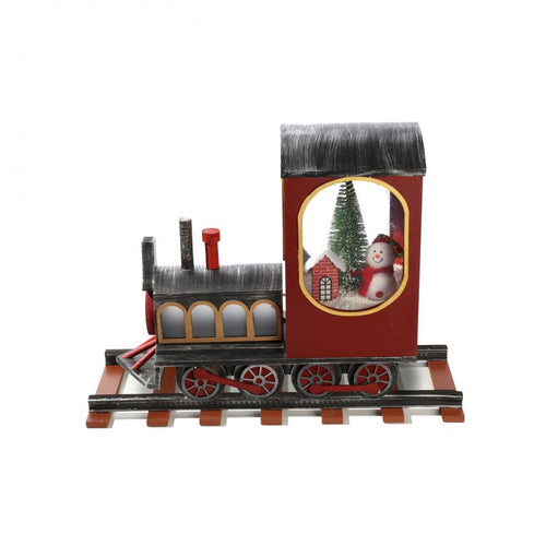 Jingles - LED Snowing Train 46X51X20cm - Multi-Coloured