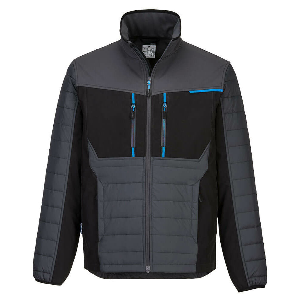 Portwest - WX3 Hybrid Baffle Jacket - Metal Grey