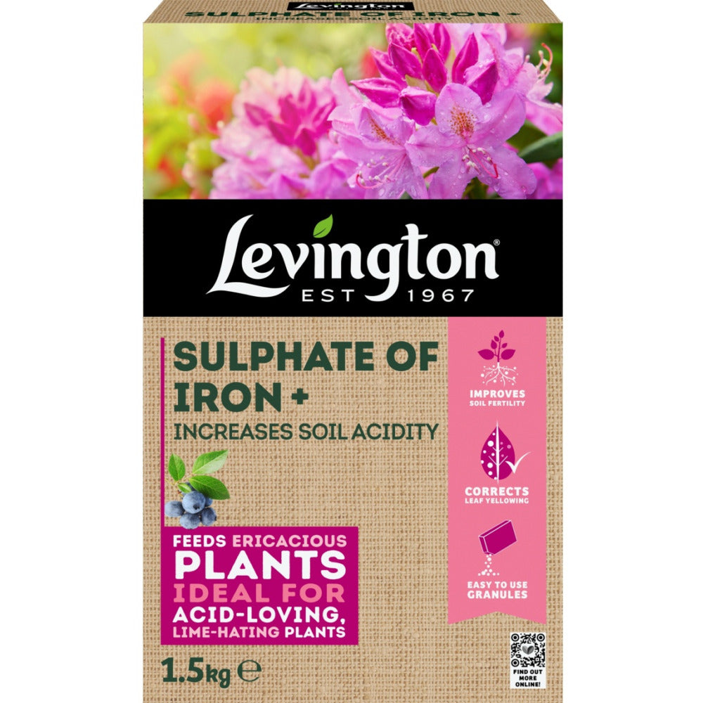 Levington Sulphate of iron ericaceous plant food 1.5kg