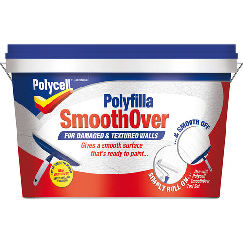 Smooth over For Damaged/Textured Walls 5L