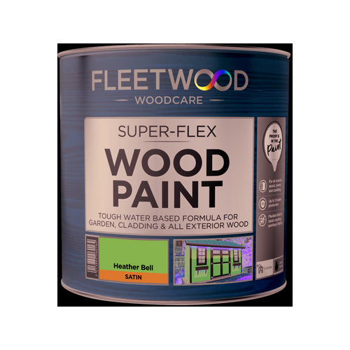 Fleetwood Super-Flex Wood Paint Heather Bell 1L