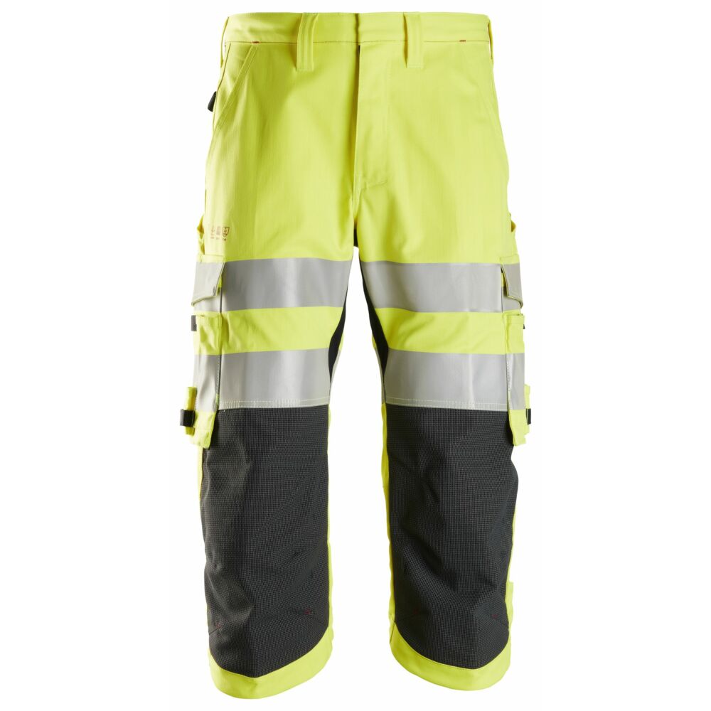 Snickers - ProtecWork, Pirates Trousers, High-Vis Class 2 - High vis yellow