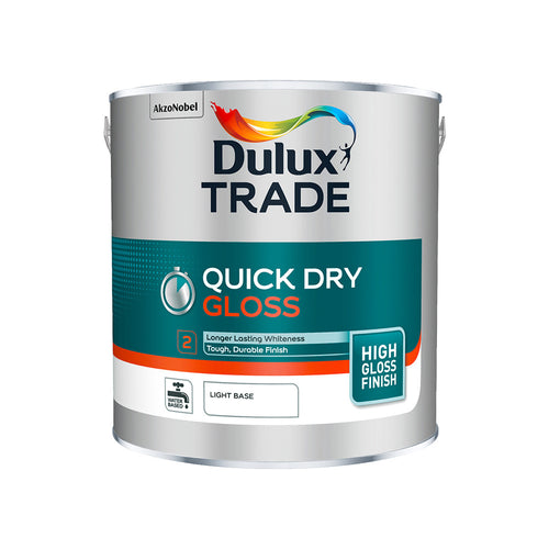 Dulux Trade Quick Dry Gloss Light Base 2.5L