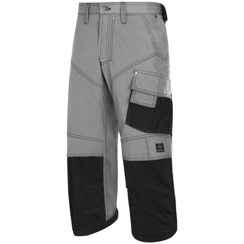 Snickers - Pirate Trousers, Rip-Stop - Grey\\Black