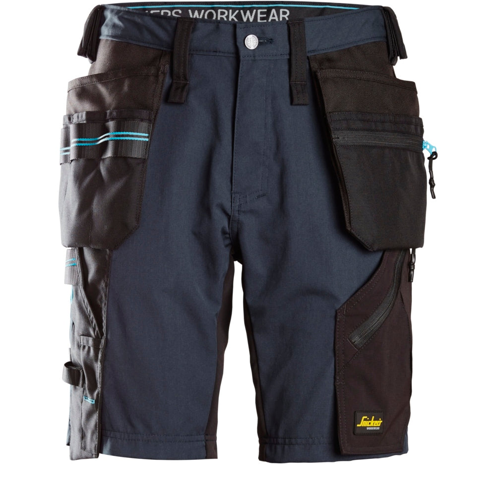 Snickers - LiteWork, 37.5® Work Shorts Holster Pockets - Navy\\Black