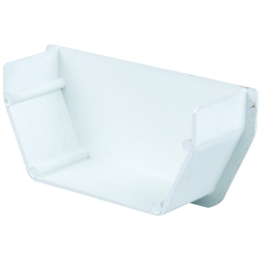 Rainwater SquareLine OsRSq PVC-U Stop end Internal White 100mm