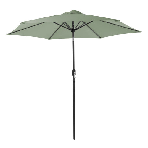 Euroactive Crank & Tilt Aluminium Parasol Green - 2.7m