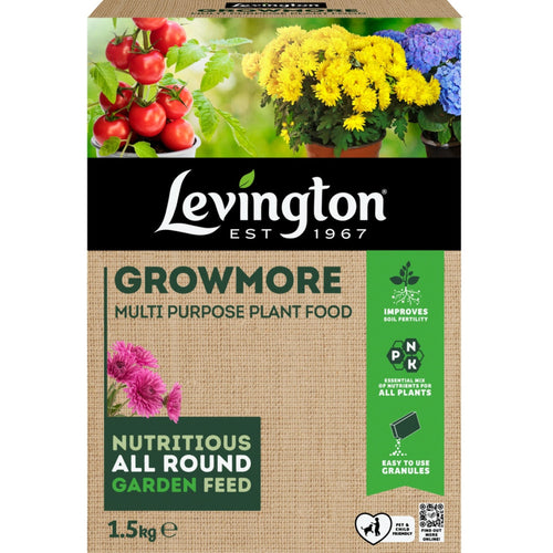 Levington Growmore garden plant food 1.5kg