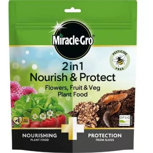 Miracle-Gro Nourish & Protect Plant food & slug barrier 1kg