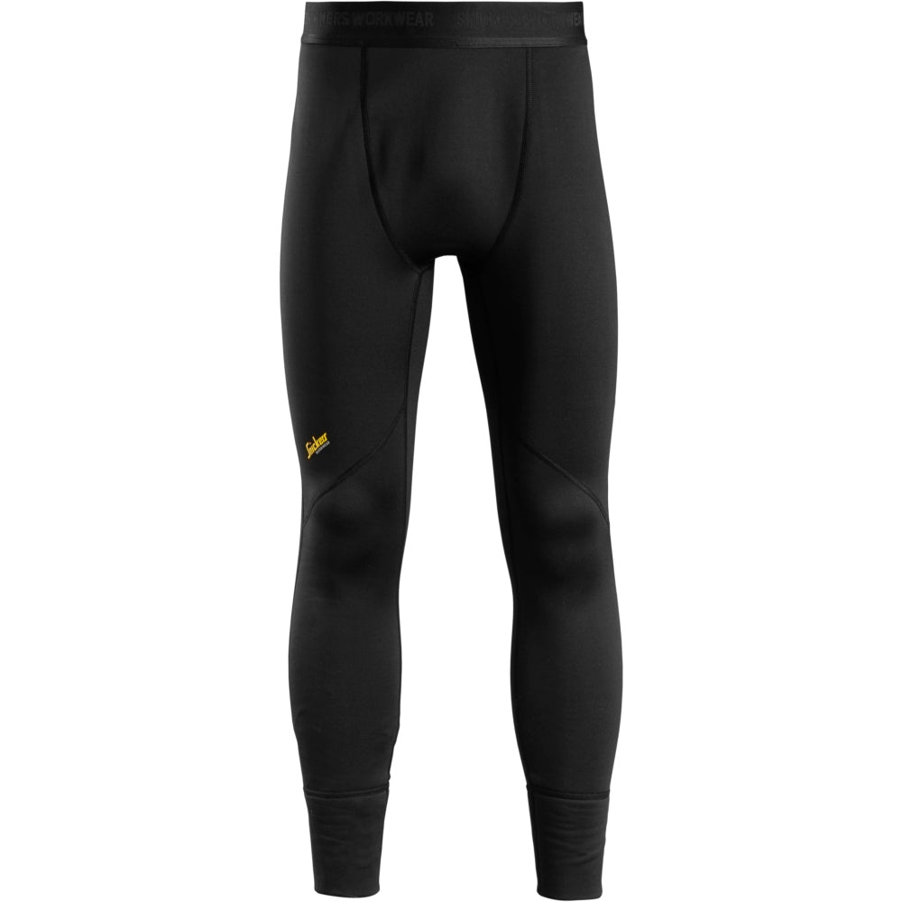 Snickers - FlexiWork, Polartec® Power Stretch® 2.0 Long Johns - Black