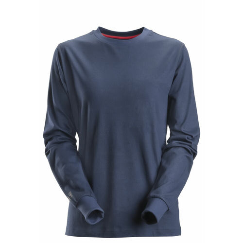 Snickers - ProtecWork, Women's Long Sleeve T-Shirt - Navy