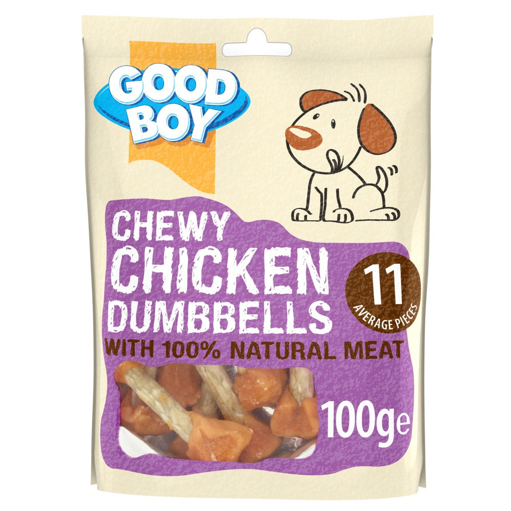 Good Boy - Chewy Chicken Dumbbells 100g