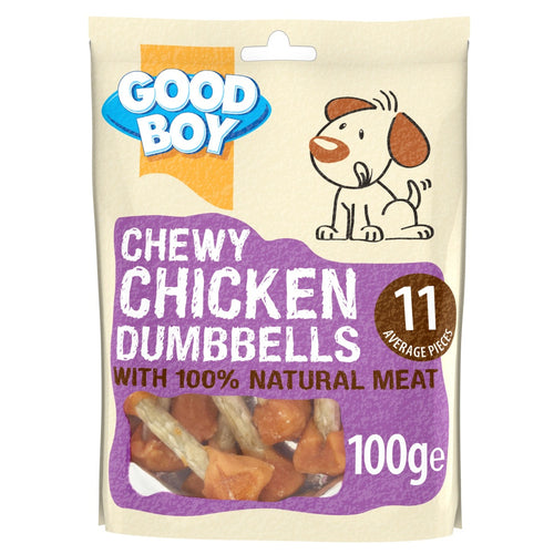 Good Boy - Chewy Chicken Dumbbells 100g