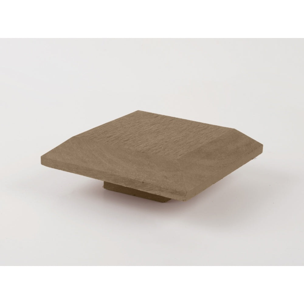 Portland Post Cap - Square Anthrazit for Composite Decking 130mm x 130mm