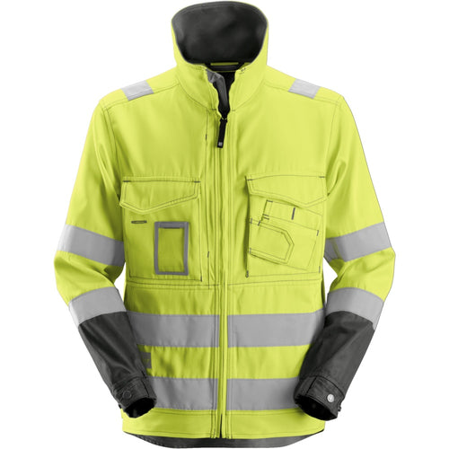 Snickers - High-Vis Jacket Class 3 - High vis yellow\\Muted black