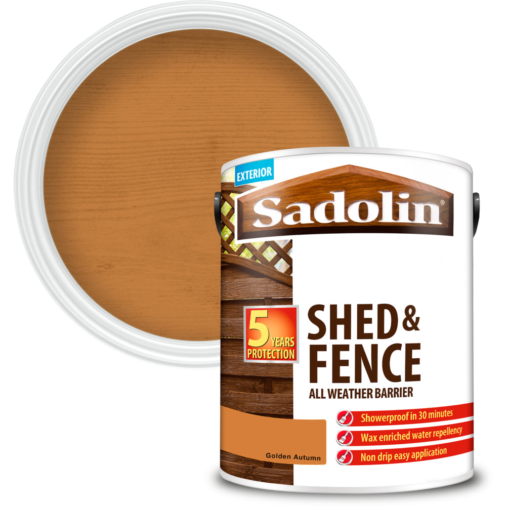 Sadolin Shed And Fence Prot Golden Autumn 5L